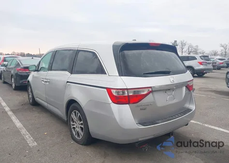 2011 Honda Odyssey Ex-L from USA, damaged, VIN 5FNRL5H68BB021638